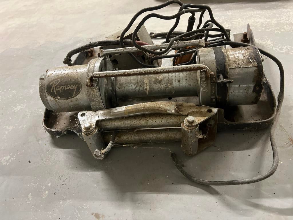 Ramsey 8000 Lier 12V - Gebruikt, Ophalen of Verzenden, Gebruikt, Elektrisch