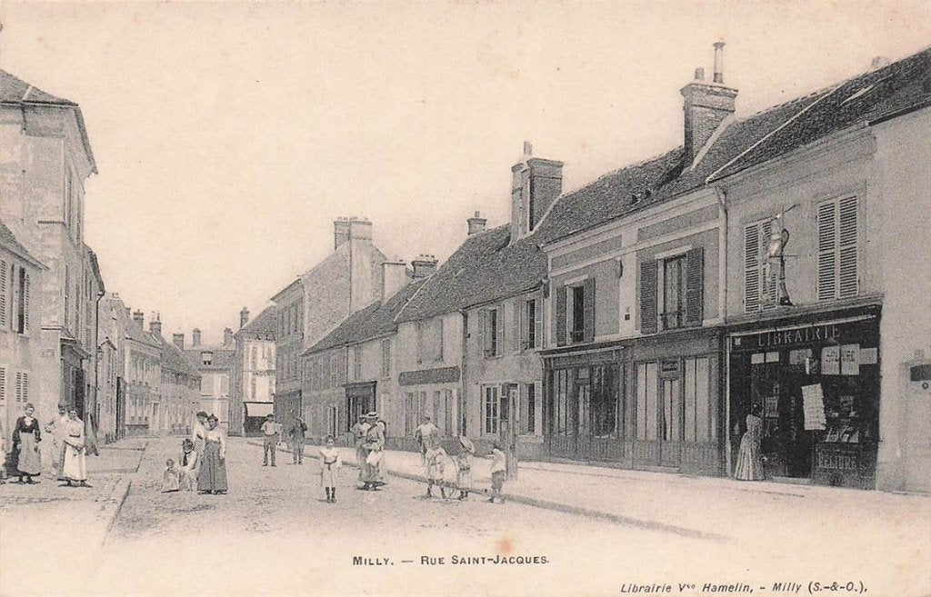 702-391-013 Milly Rue Saint-Jacques, Verzamelen, Verzenden, Voor 1920, Frankrijk