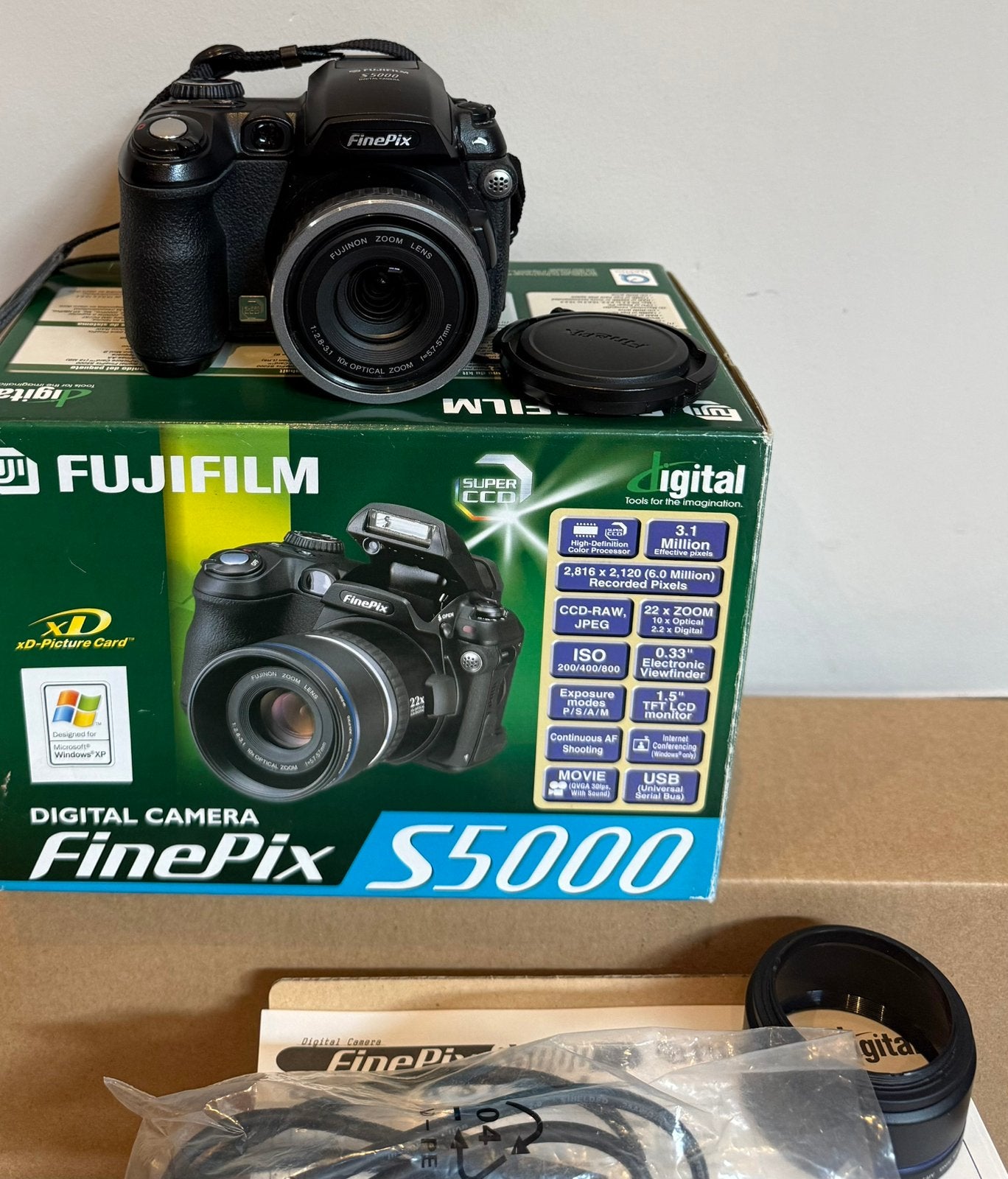 Fujifilm finepix S5000, Ophalen of Verzenden, Zo goed als nieuw, 8 keer of meer