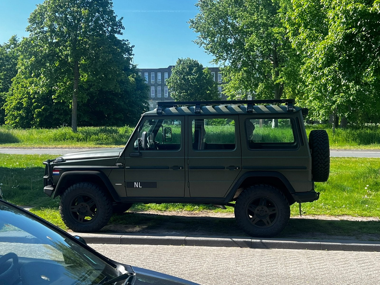Frontrunner dakrek roofrack voor gklasse w461 w460 w463, Ophalen, Nieuw, Voor, Spatbord