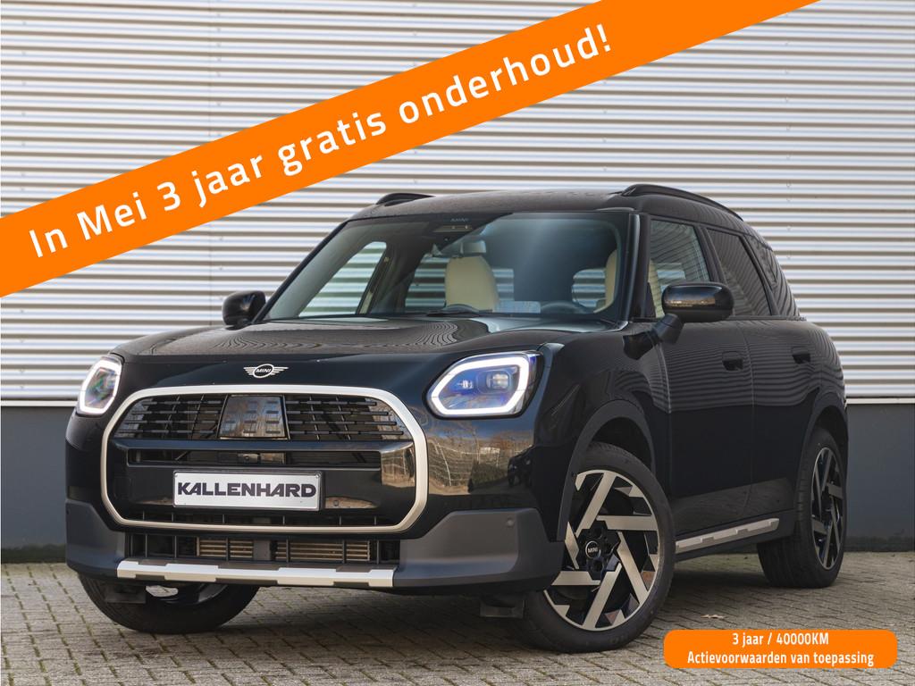 MINI Countryman 1.5 C Favoured - XL Pakket - Pano - Trekhaak, Auto's, Mini, 24 maanden, Zwart, Leder, Bedrijf