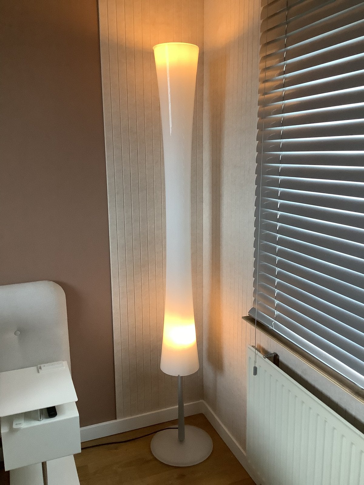 Mazegga Sfinge Murano glazen vloerlamp., Ophalen, Zo goed als nieuw, 150 tot 200 cm