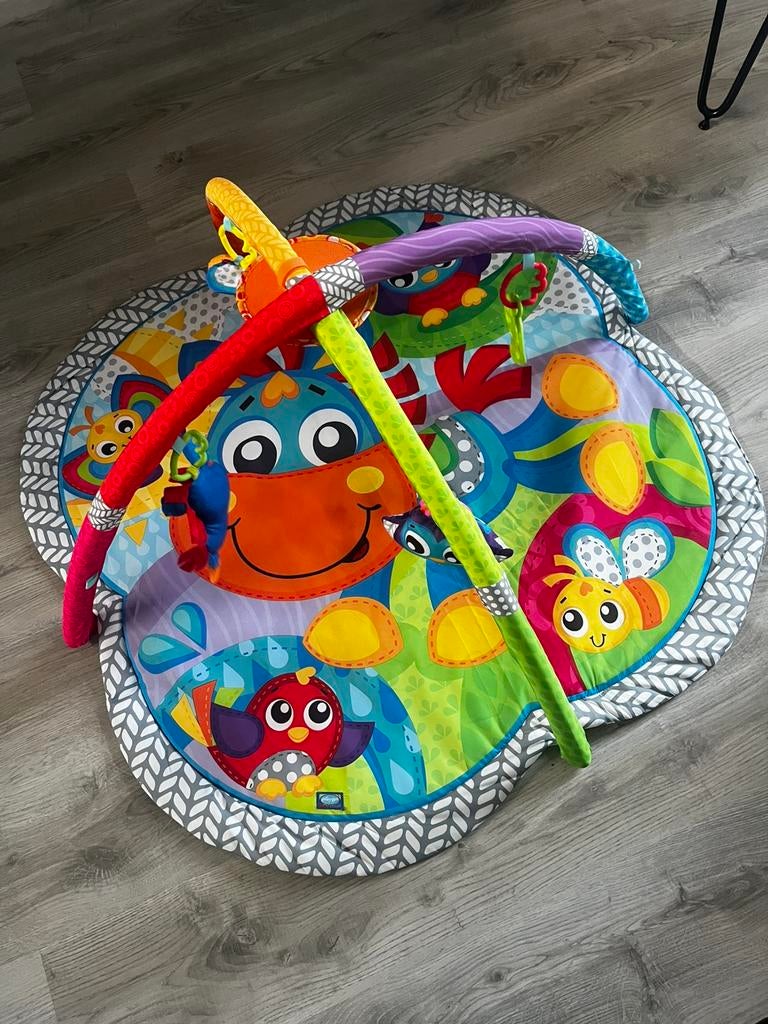 PlayGro babygym speelmat met geluid en textuur speeltjes, Kinderen en Baby's, Speelgoed | Babyspeelgoed, Ophalen, Zo goed als nieuw