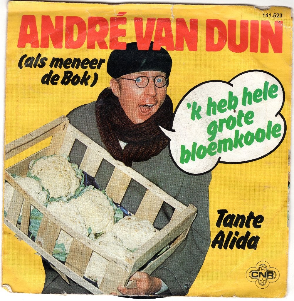 ANDRÉ VAN DUIN  -  8 singles  (kan ook per stuk), Gebruikt, 7 inch, Nederlandstalig, Fotohoes