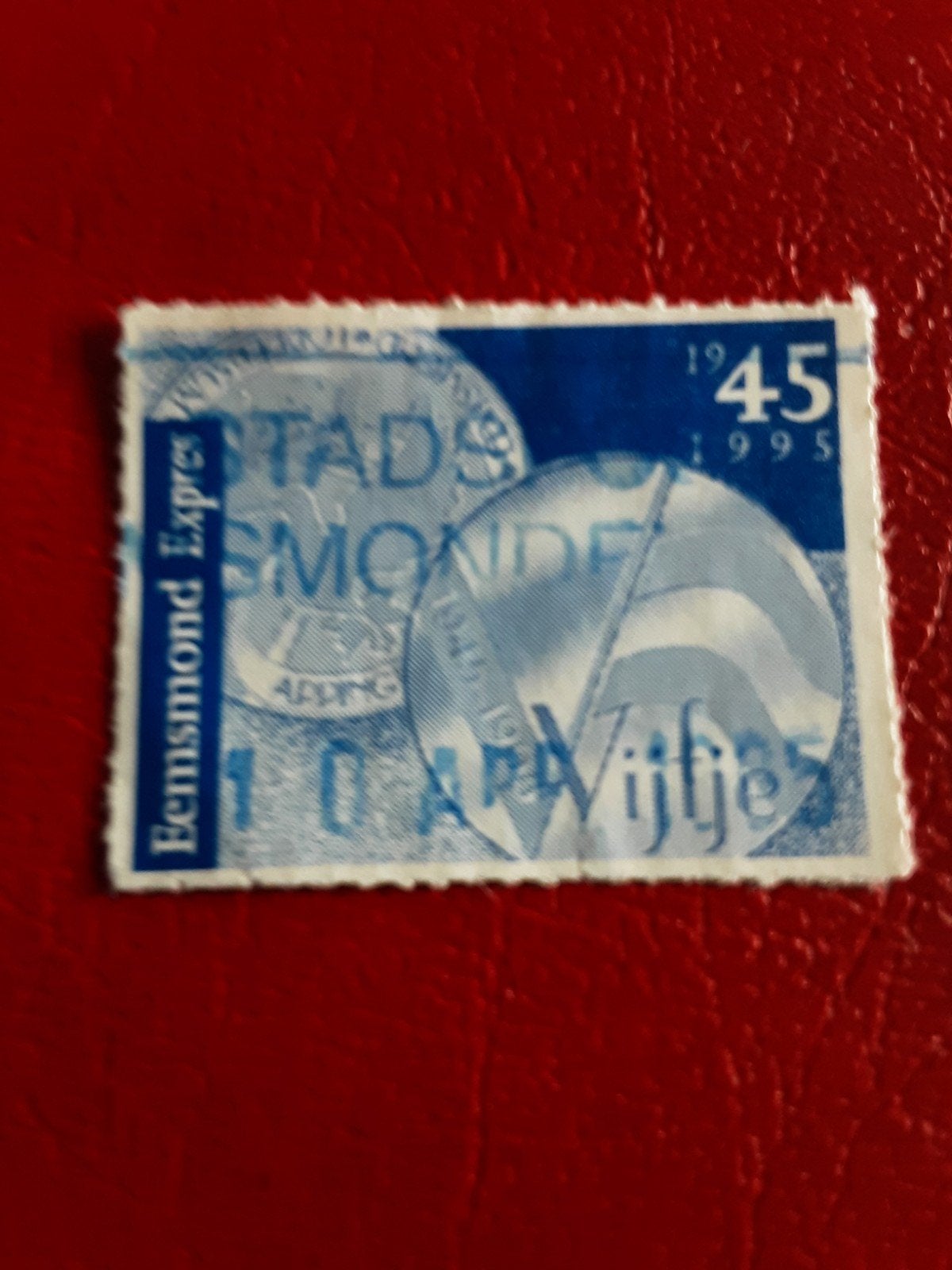Stadspost Eemsmond Expres.  Vijfje. 0,25 Klein ( gest), Ophalen of Verzenden