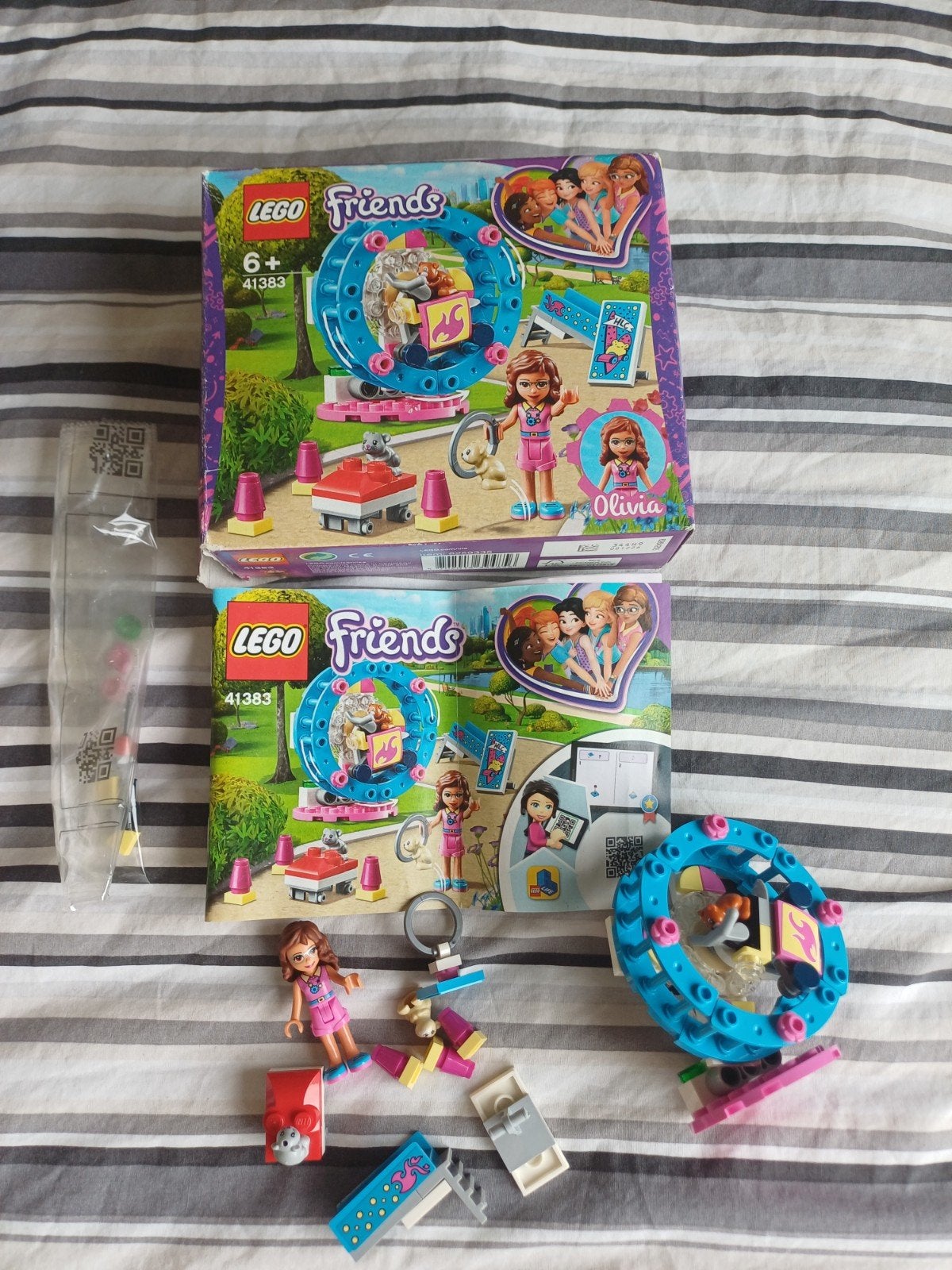 Lego friends 41383 compleet met doos en boekje, Lego, Friends, Ophalen of Verzenden, Zo goed als nieuw