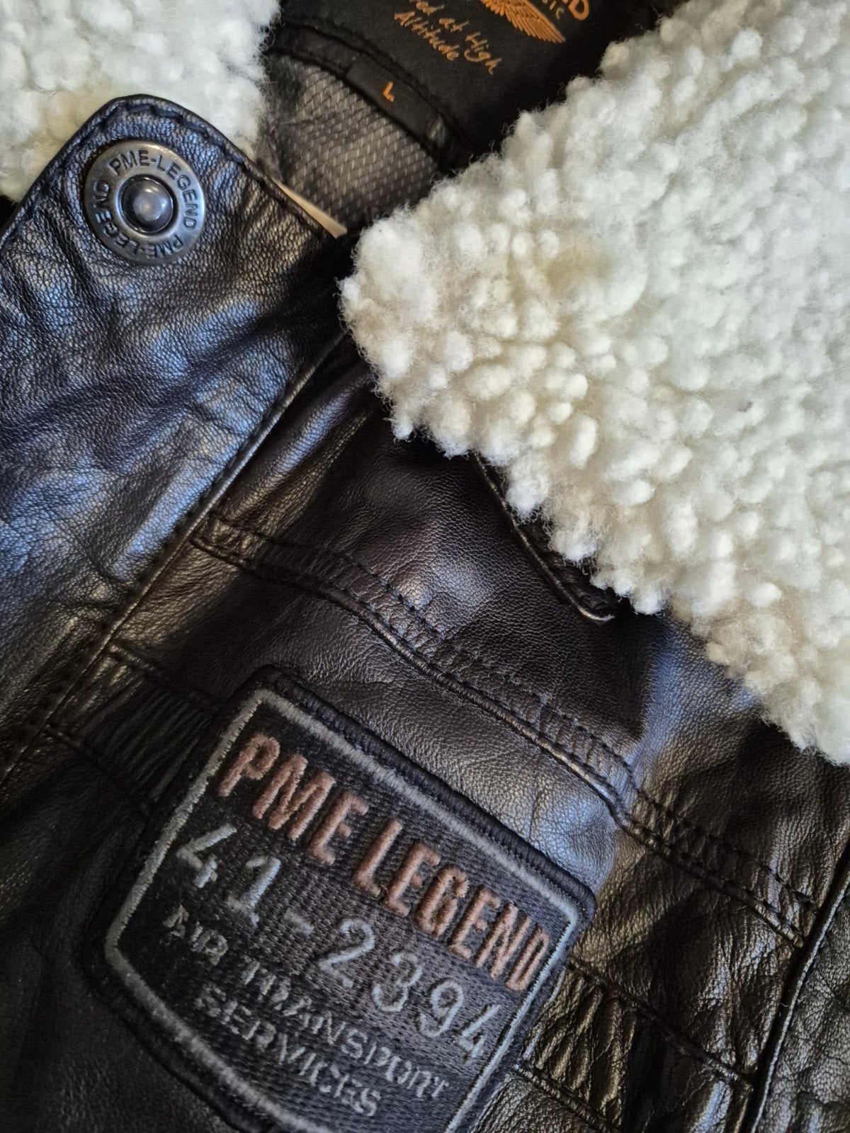 Pme Legend Pall Mall jas Leren Jas Leren Jack maat L, Kleding | Heren, Maat 52/54 (L), Bruin, Verzenden, .