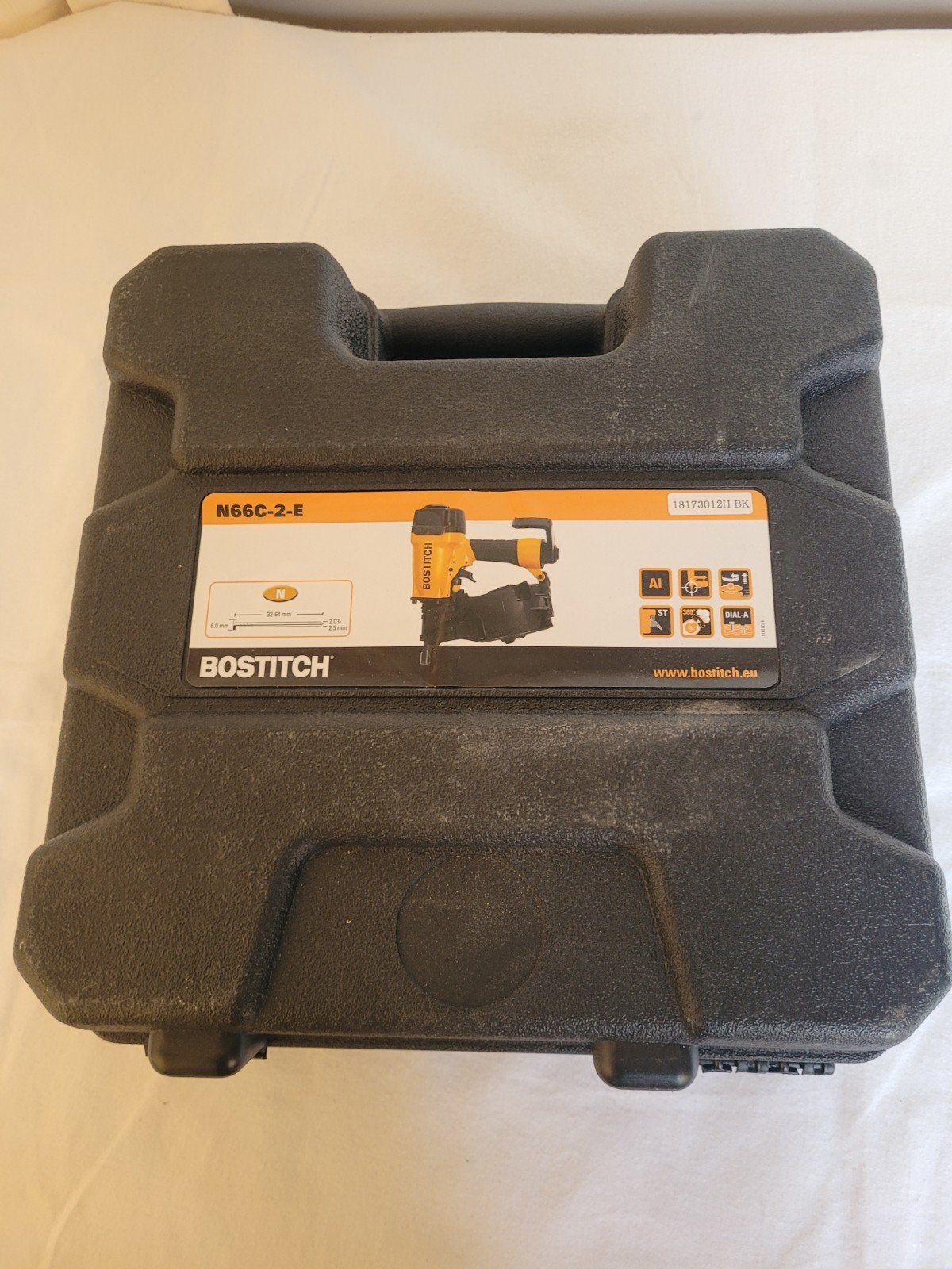Bostitch N66C-2-E Coil Nagelpistool - Zo goed als nieuw, Ophalen of Verzenden, Nieuw, Tacker/nietmachine, Overige merken