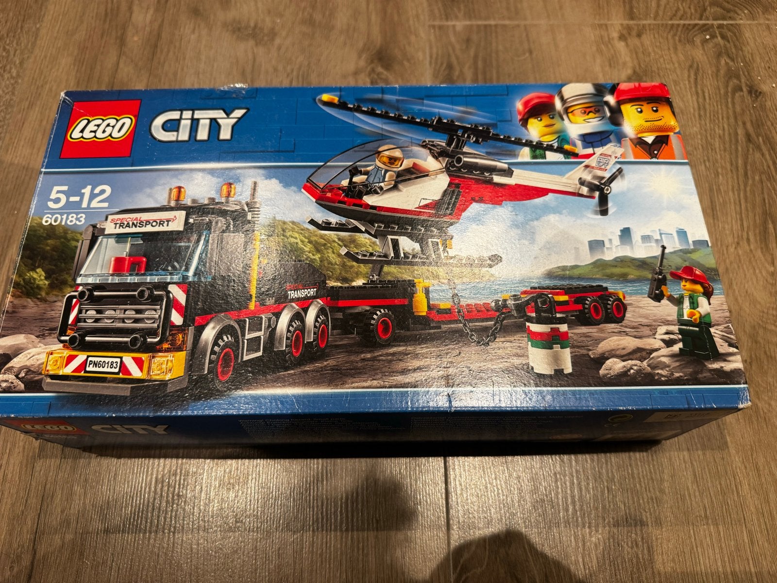 Lego City 60183 Zwaar Transport met Helikopter + 31029, Ophalen, Lego, Compleet, Complete set