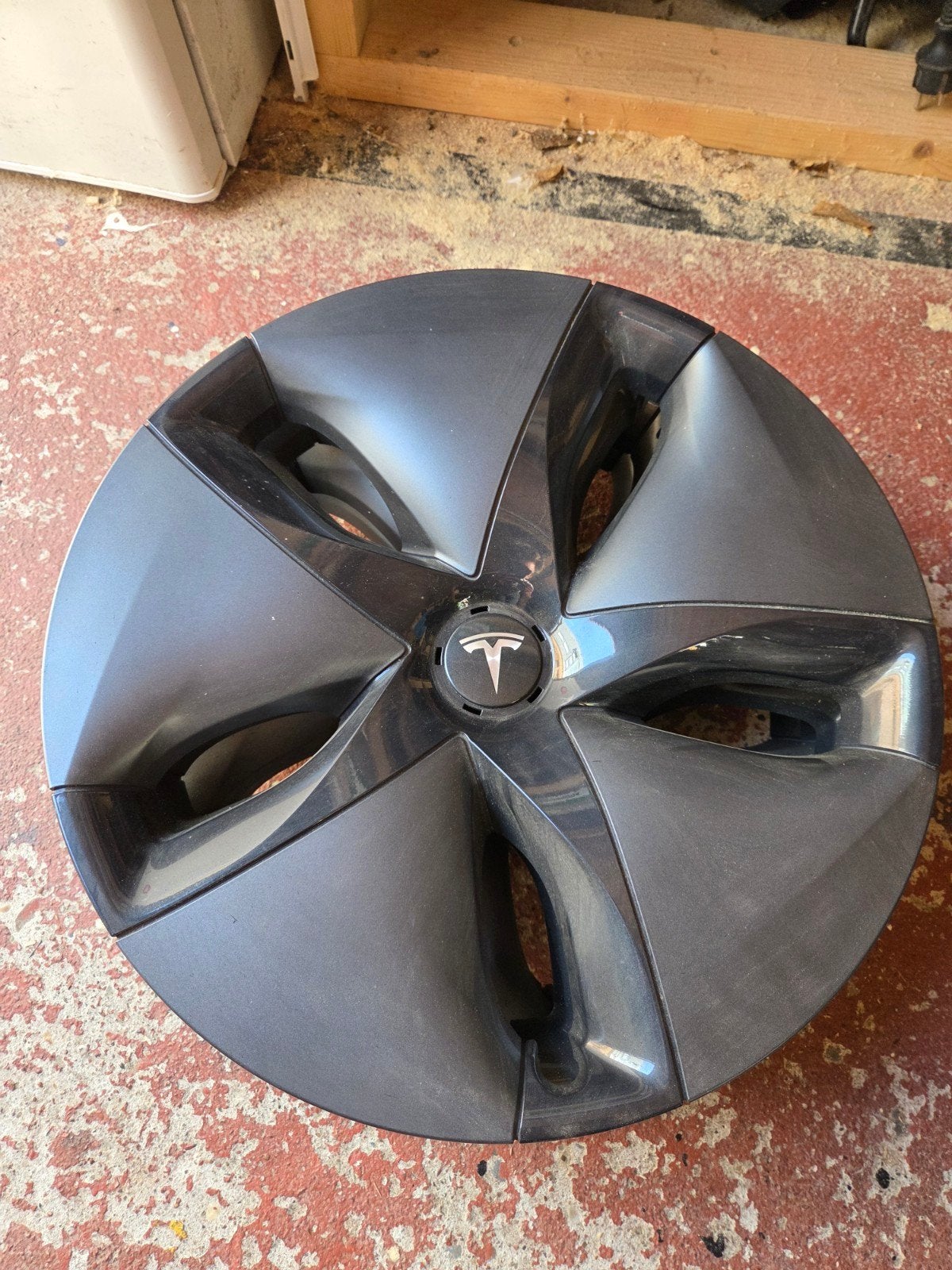 Tesla Model 3 wieldoppen (set van 4), Auto diversen, Wieldoppen, Ophalen, Gebruikt