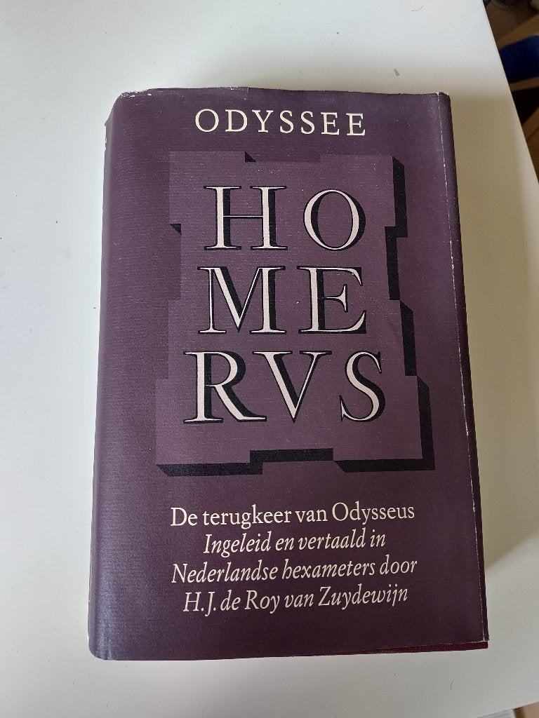 Odyssee - Homerus, Homerus, Ophalen of Verzenden, Zo goed als nieuw, Nederland