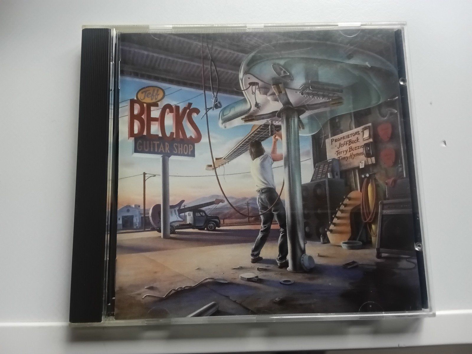 Jeff Beck's Guitar Shop with Terry Bozzio and Tony Hymas cd, Ophalen of Verzenden, Gebruikt