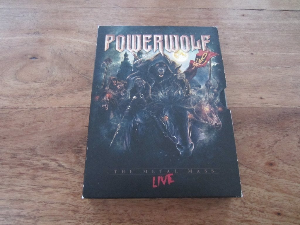 Powerwolf - The metal mass (live) - 2-DVD + CD, Alle leeftijden, Ophalen of Verzenden, Zo goed als nieuw