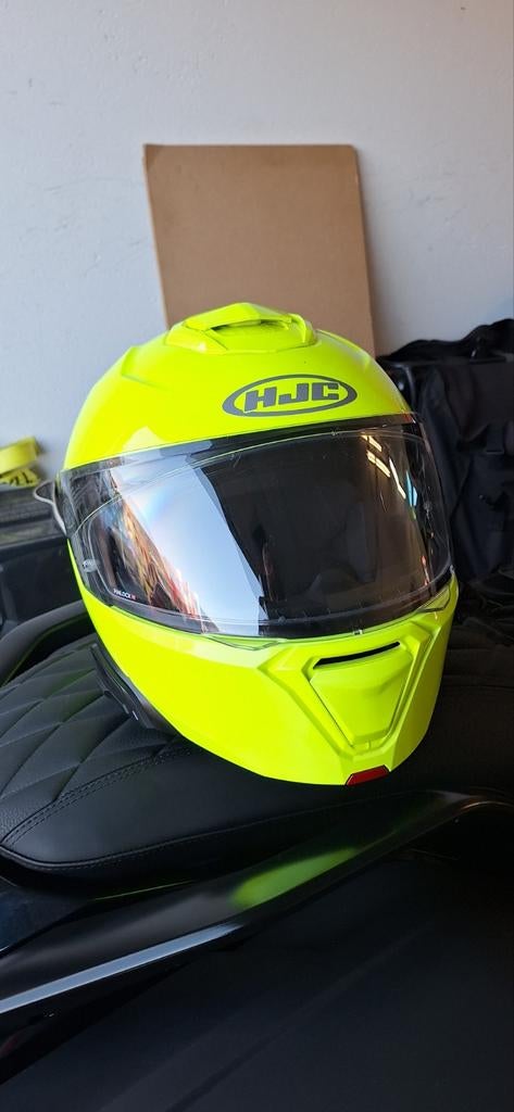 HJC i91 Systeemhelm - Zo goed als nieuw, Ophalen of Verzenden, Tweedehands, Systeemhelm, HJC