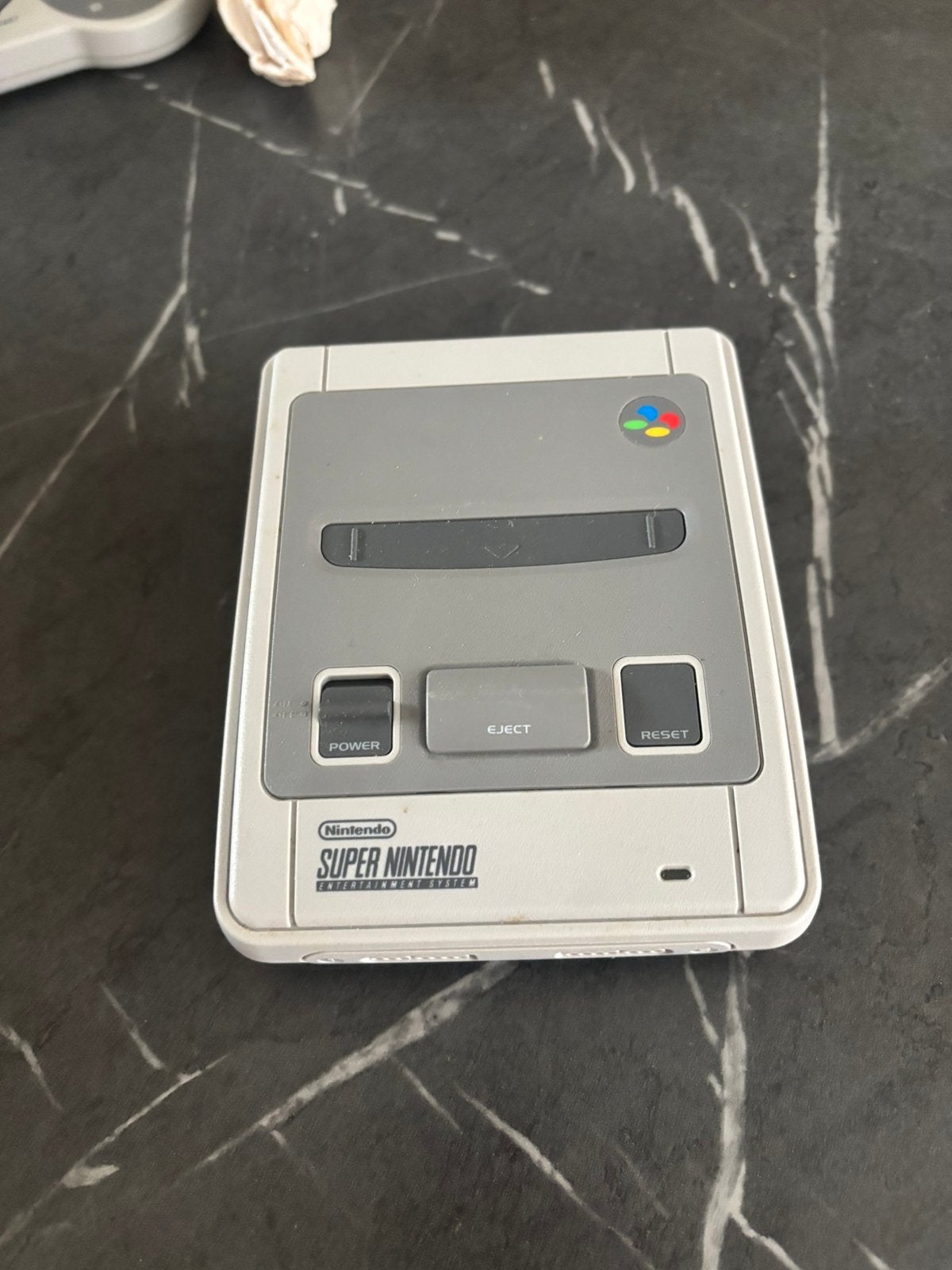 Nintendo mini SNES, Spelcomputers en Games, Spelcomputers | Nintendo Super NES, Ophalen of Verzenden, Gebruikt, Met 2 controllers