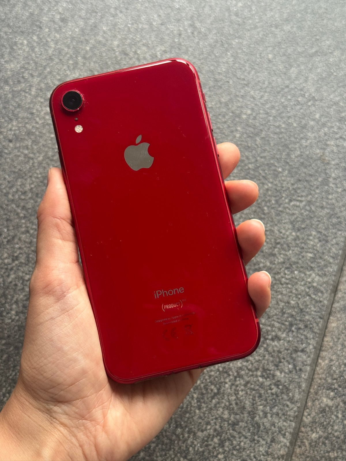 Apple Iphone XR Rood - 128GB in goede staat, Apple, IPhone XR, 77 %, Ophalen of Verzenden