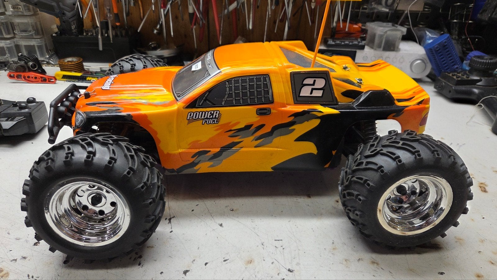 Te koop mooie hpi mt2, Gebruikt, Auto offroad, Ophalen of Verzenden, Overige schalen