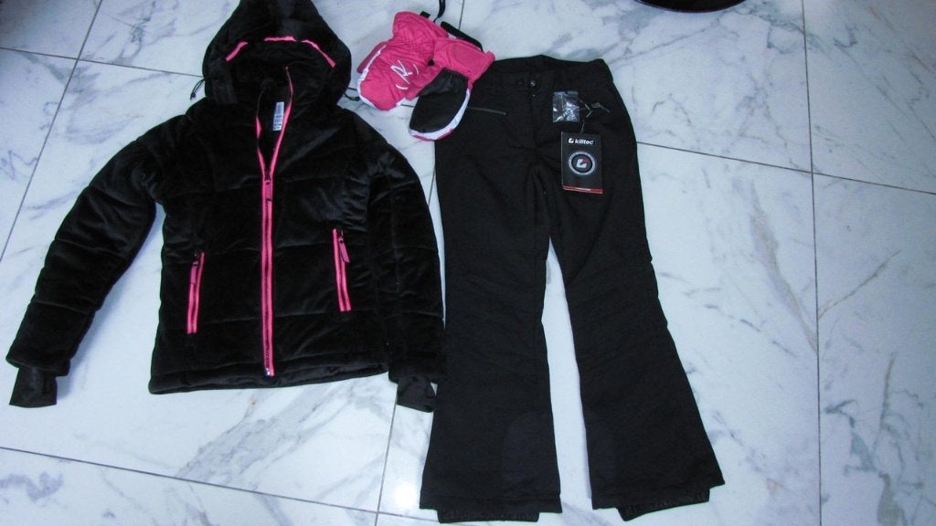 140 KILLTEC skipak *nieuw* + ROSSIGNOL wanten, Ophalen of Verzenden, Nieuw, Meisje, Sport- of Zwemkleding