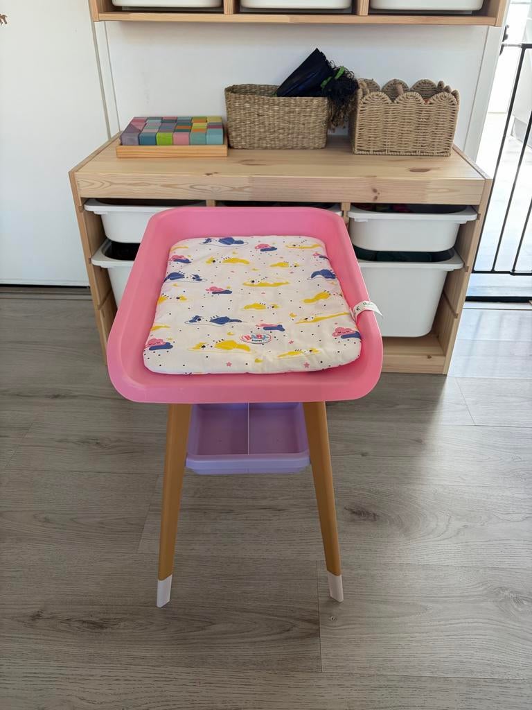 Baby Born poppen commode / verschoontafel, Ophalen of Verzenden, Gebruikt, Babypop