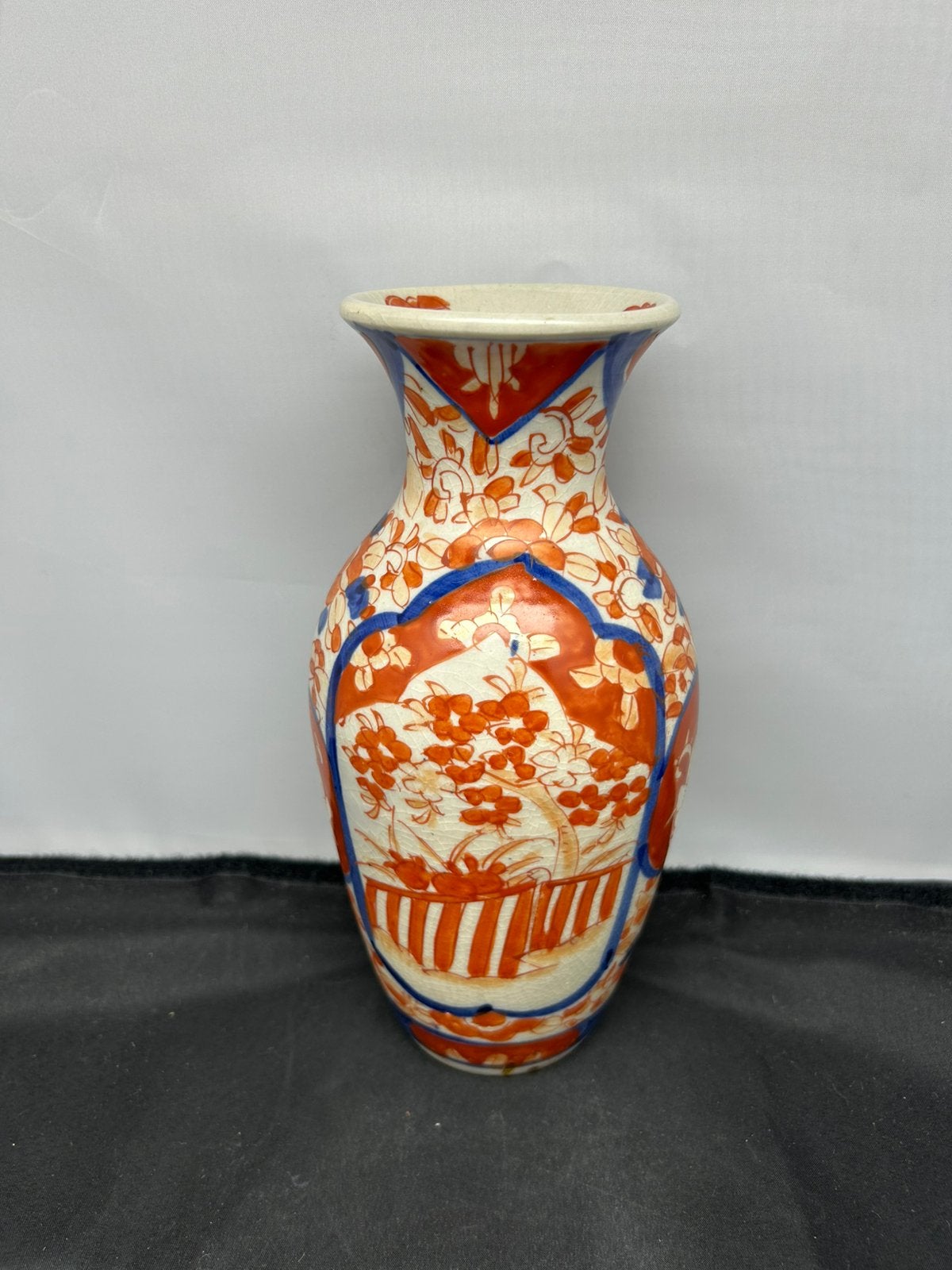 Antieke Japanse Imari Porseleinen Vaas - 19e Eeuw, Antiek en Kunst, Ophalen