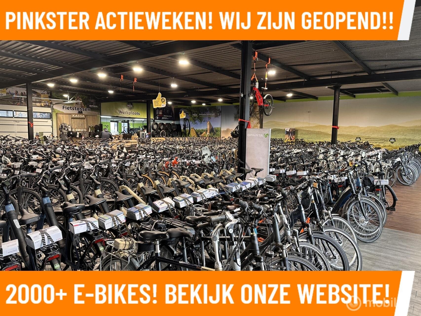 E-BIKES OVERSCHOT MEGA DEALS BIJ MRA EBIKE CENTER OP=OP, Fietsen en Brommers, Elektrische fietsen, Batavus