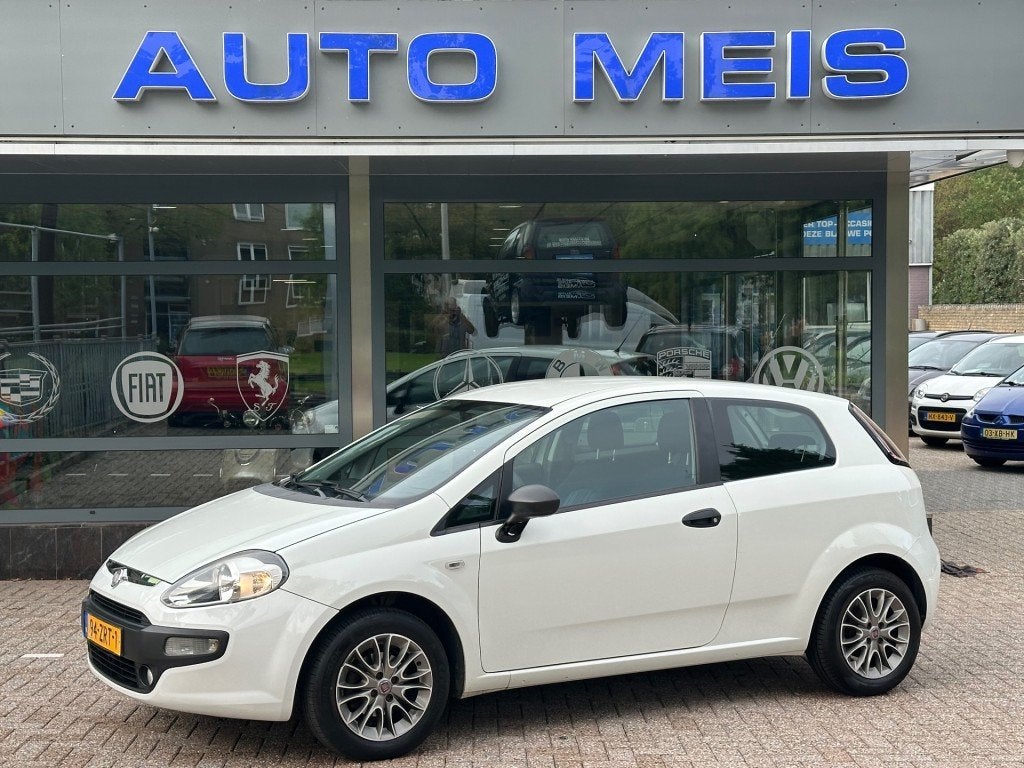 Fiat PUNTO 1.2 Active Airco Nieuw APK, Auto's, 1242 cc, 4 cilinders, Wit, Elektrische ramen