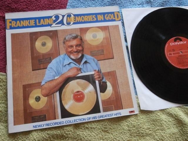 LP - Frankie Laine - 20 Memories In Gold., Ophalen of Verzenden, Zo goed als nieuw, 12 inch