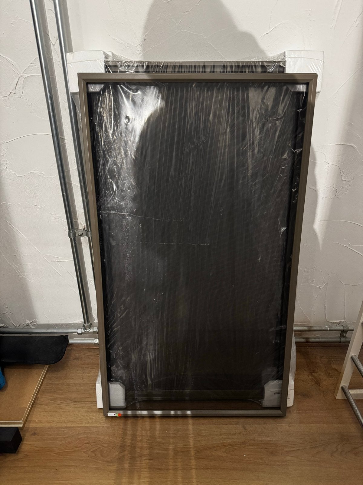 Inzethor R34mm Kunststof Kozijn Kleur 7006, Ophalen, Kunststof, Minder dan 75 cm, Overige typen