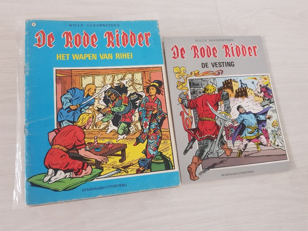 17 x De Rode Ridder, Meerdere stripboeken, Ophalen of Verzenden, Gelezen, Willy Vandersteen