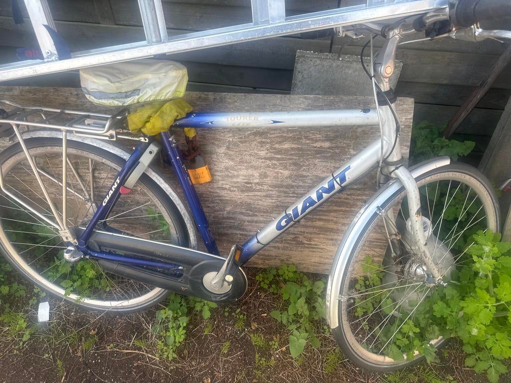 2 oude mountainbikes voor de klusser, Fietsen en Brommers, Fietsen | Mountainbikes en ATB, Gebruikt, Heren, Geen vering, Giant