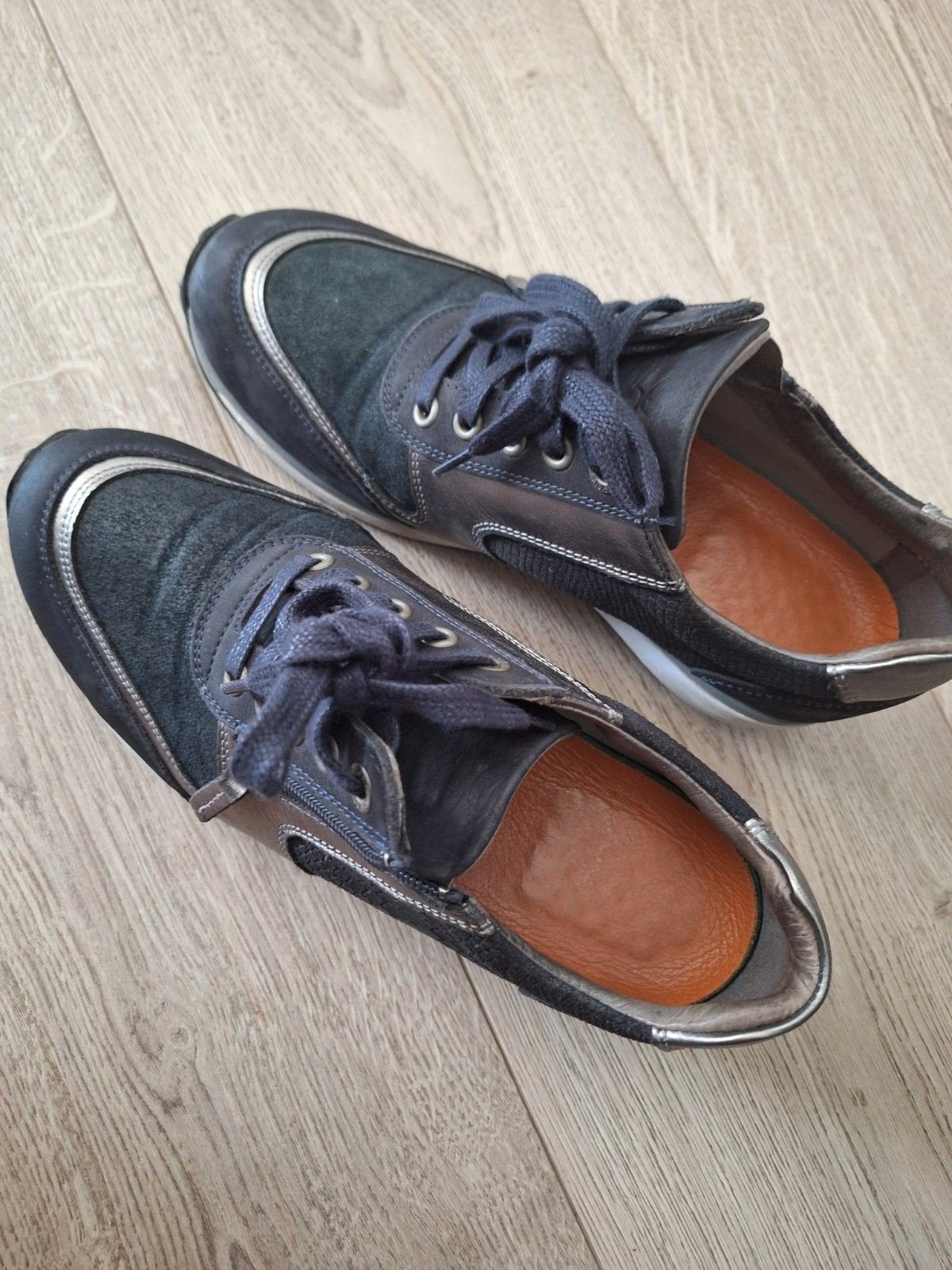 blauwe xsensible maat 39 G, Kleding | Dames, Ophalen of Verzenden, Zo goed als nieuw, Blauw, Sneakers of Gympen