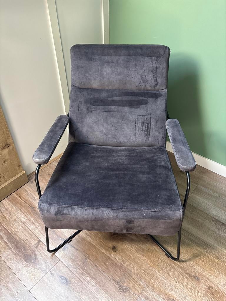 Mooie fauteuil van de Troubadour, Huis en Inrichting, Fauteuils, Gebruikt, Stof, 75 tot 100 cm, Ophalen