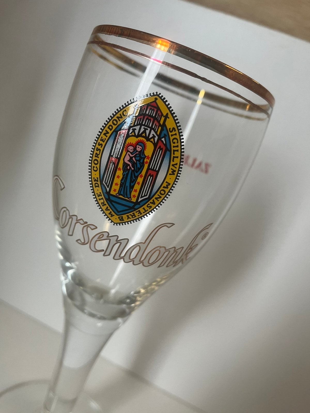 Corsendonk bierglazen set van 2 glazen, Verzamelen, Ophalen of Verzenden, Nieuw, Glas of Glazen, Overige merken