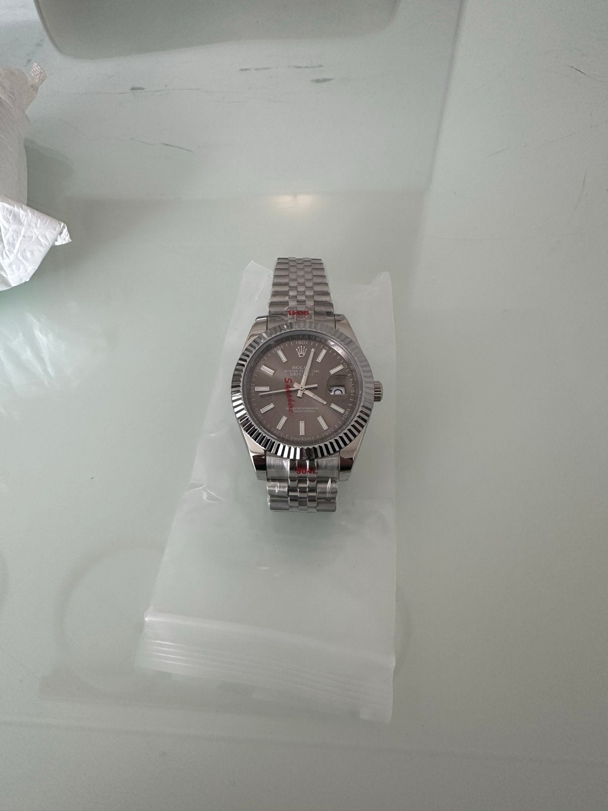 Rolex Datejust Greige met Jubileeband, Sieraden, Tassen en Uiterlijk, Polshorloge, Ophalen of Verzenden, Zo goed als nieuw, Rolex