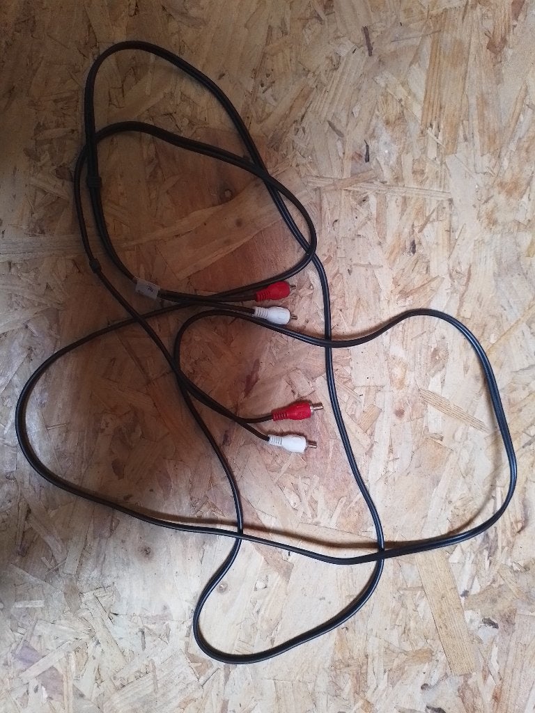 tulp audio kabel lang, Verzenden, Gebruikt, 2 tot 5 meter, Overige kabels