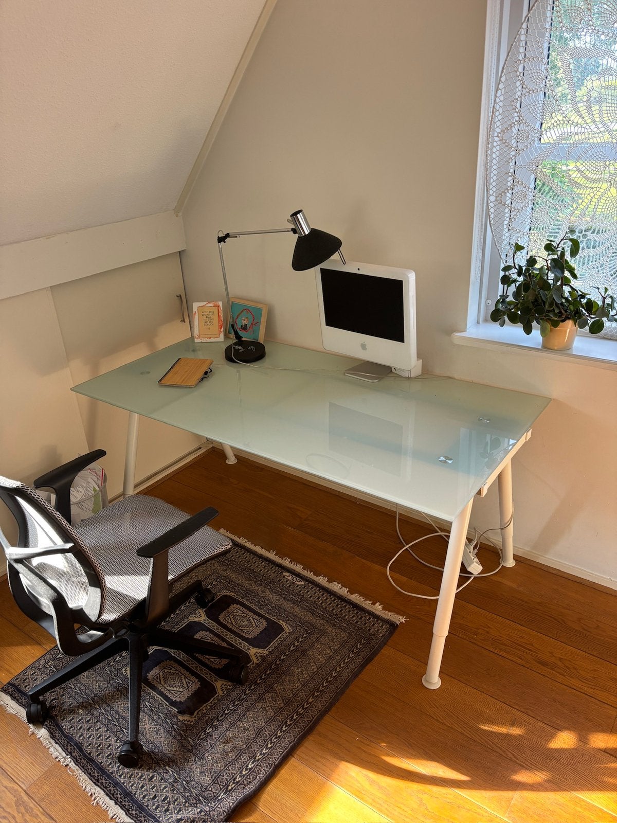 Ikea Galant bureau, Huis en Inrichting, Ophalen, Schoolbureau, In hoogte verstelbaar, Zo goed als nieuw