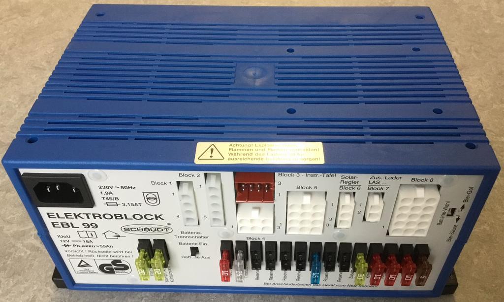 EBL99k Schaudt elektroblock, Schaudt, Zo goed als nieuw, Service@schaudt.de, Planckstr. 8 Markdorf