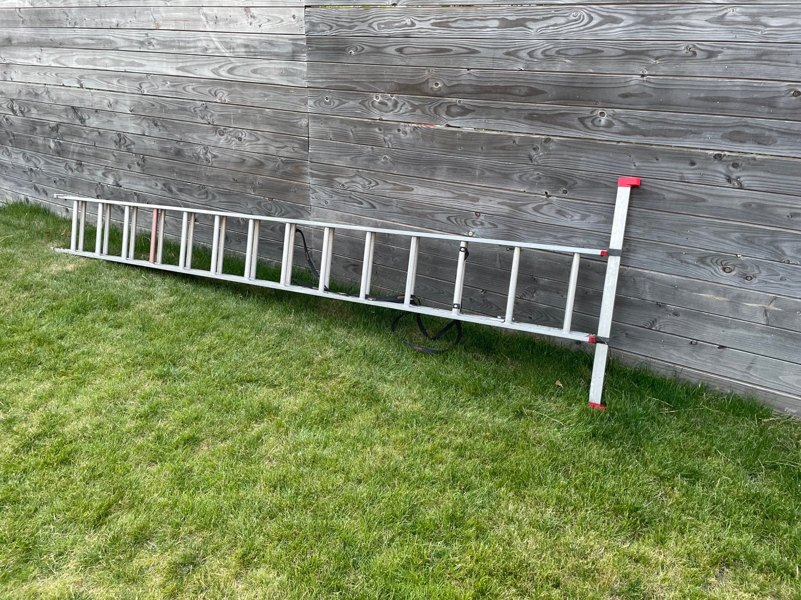 ReformLadder 2x14 treden Altrex, Ophalen, Zo goed als nieuw, 4 meter of meer