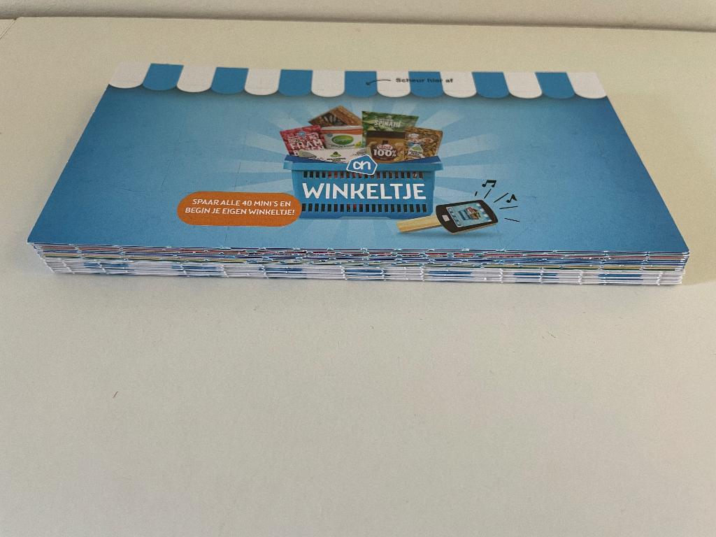 18 AH winkeltje mini's ongeopend, Albert Heijn, Ophalen of Verzenden