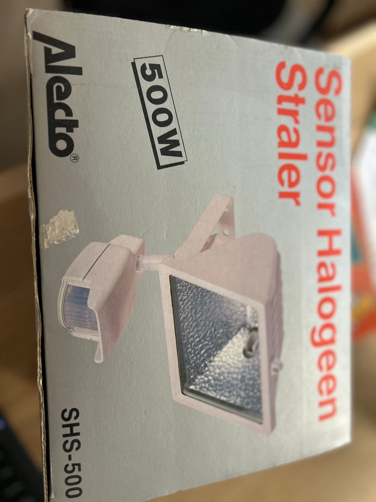 Alecto Sensor Halogeen Straler SHS-500 - Nieuw, Ophalen of Verzenden, Nieuw, Overige merken, Overige typen