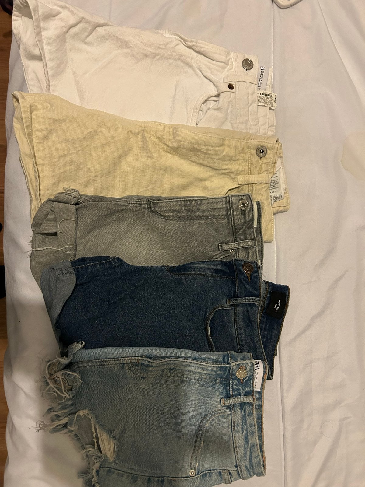 5-pack Dames Shorts (Zara, H&M, Vero Moda), Kleding | Dames, Broeken en Pantalons, Kort, Meerkleurig, Ophalen of Verzenden, Maat 34 (XS) of kleiner