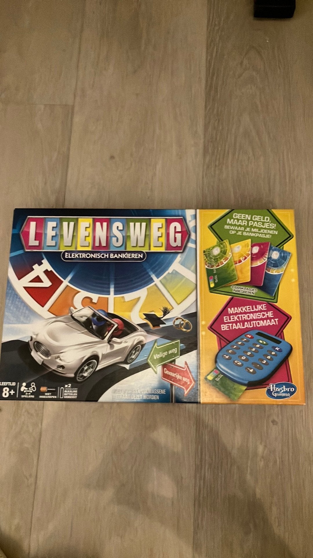 Levensweg elektrisch bankieren bordspel, Ophalen, Zo goed als nieuw