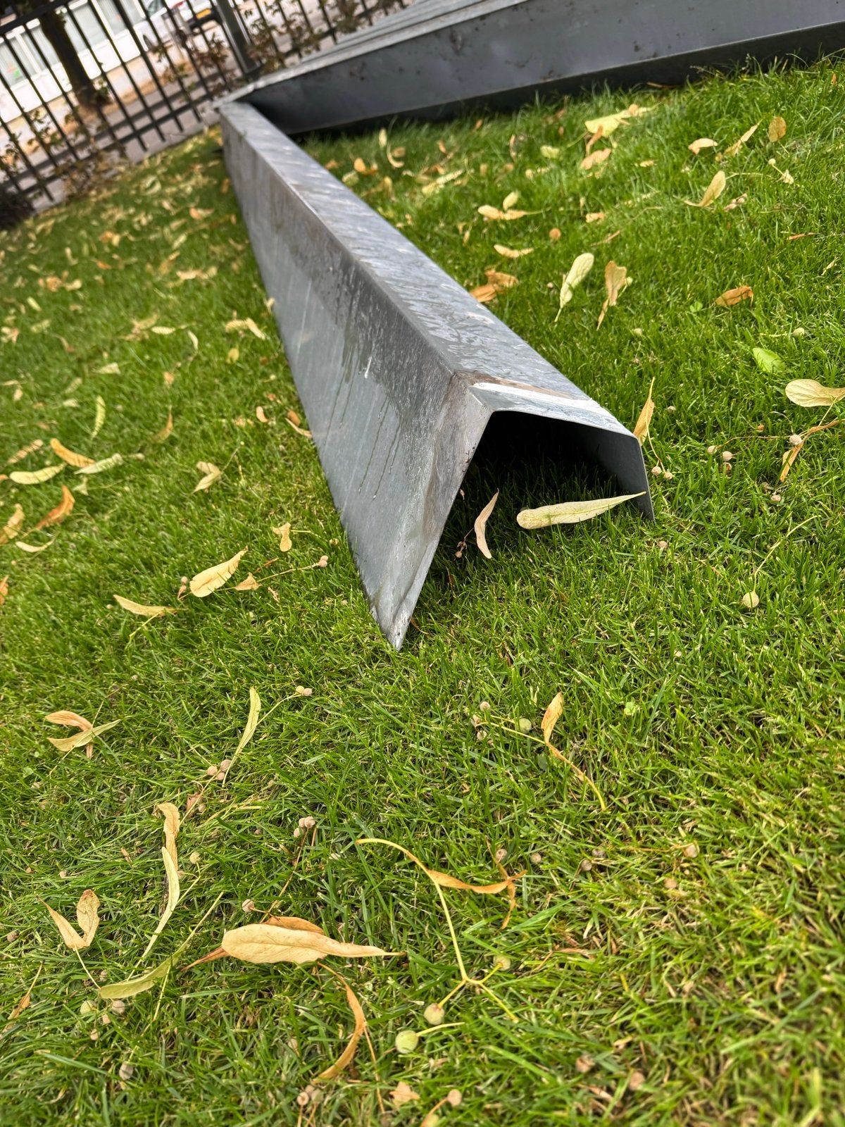 Dakranden zink / Daktrim, Gebruikt, Overige typen, Ophalen of Verzenden, 15 m² of meer