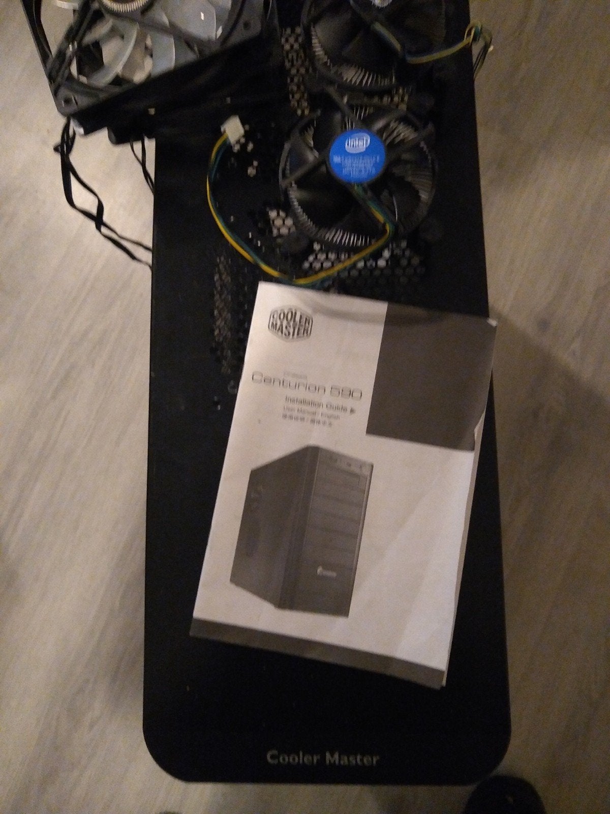 Cooler Master Centurion 590, 2 x Intel CPU koelers,3 x fans, Ophalen, Gebruikt