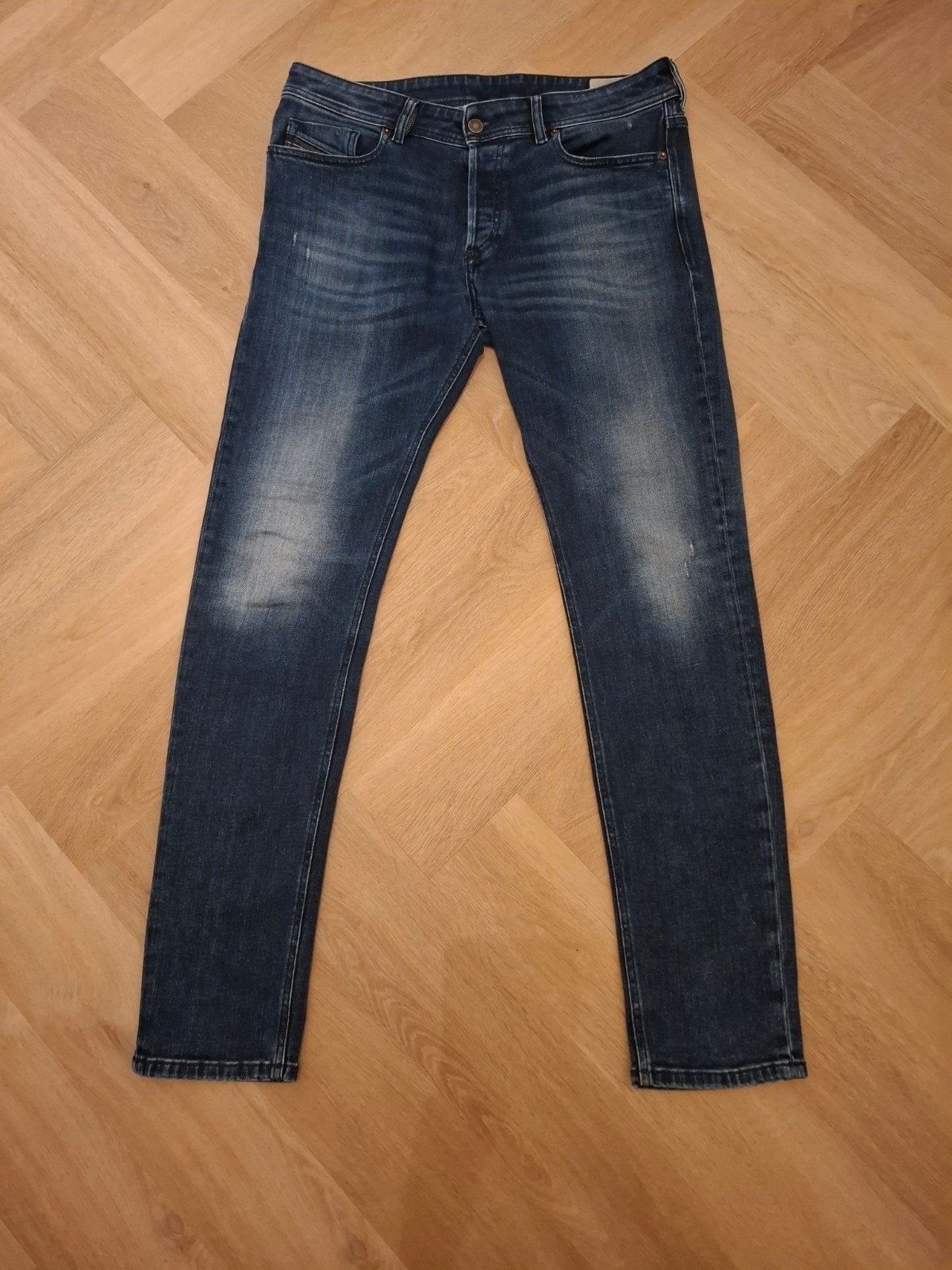 Diesel Sleenker maat W34 en L32, Kleding | Heren, Diesel, Blauw, Ophalen of Verzenden, W33 - W34 (confectie 48/50)