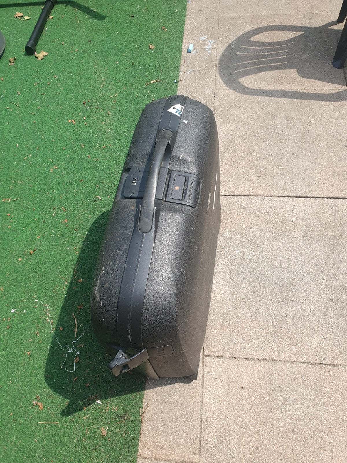Vintage Samsonite Oyster hardshell Koffer, Ophalen, Gebruikt, Hard kunststof