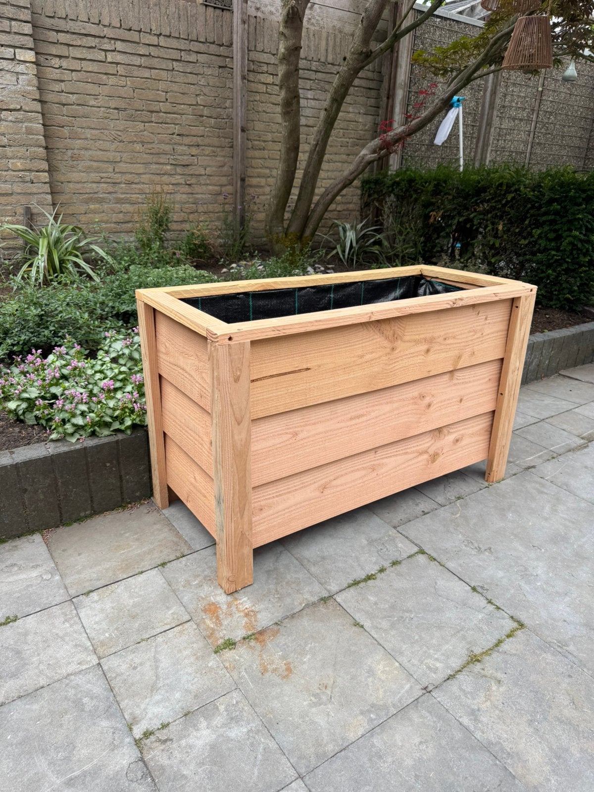 Douglas plantenbak | op maat | RVS | Worteldoek | Nieuw, Ophalen, Rond, Zo goed als nieuw, 60 tot 100 cm