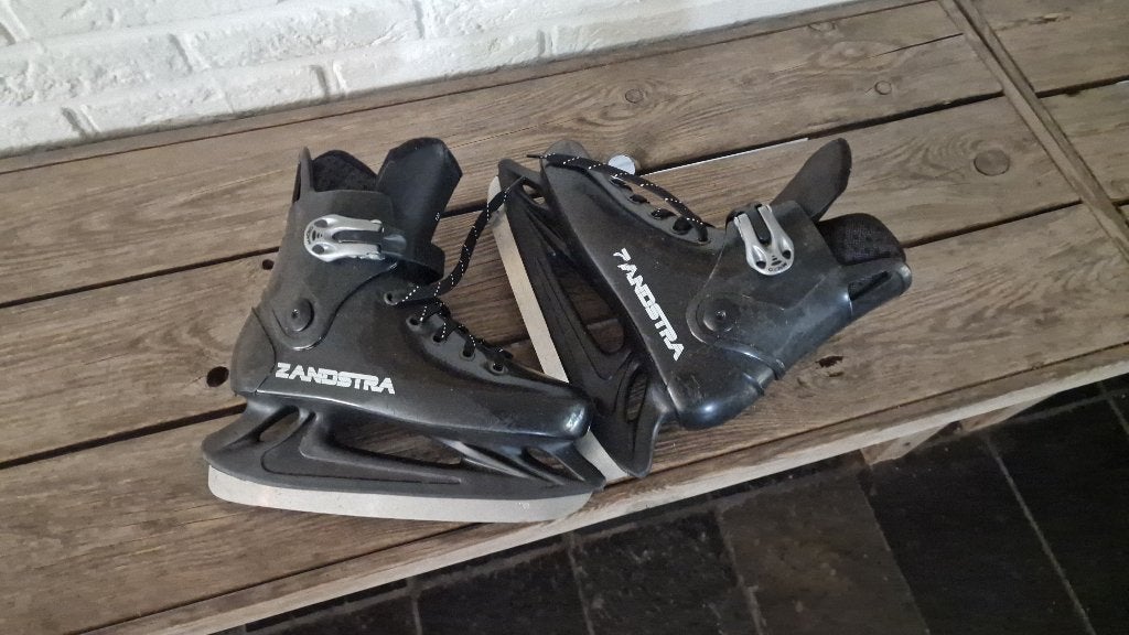 Zandstra schaatsen, Ophalen, Noren, Gebruikt, Zandstra