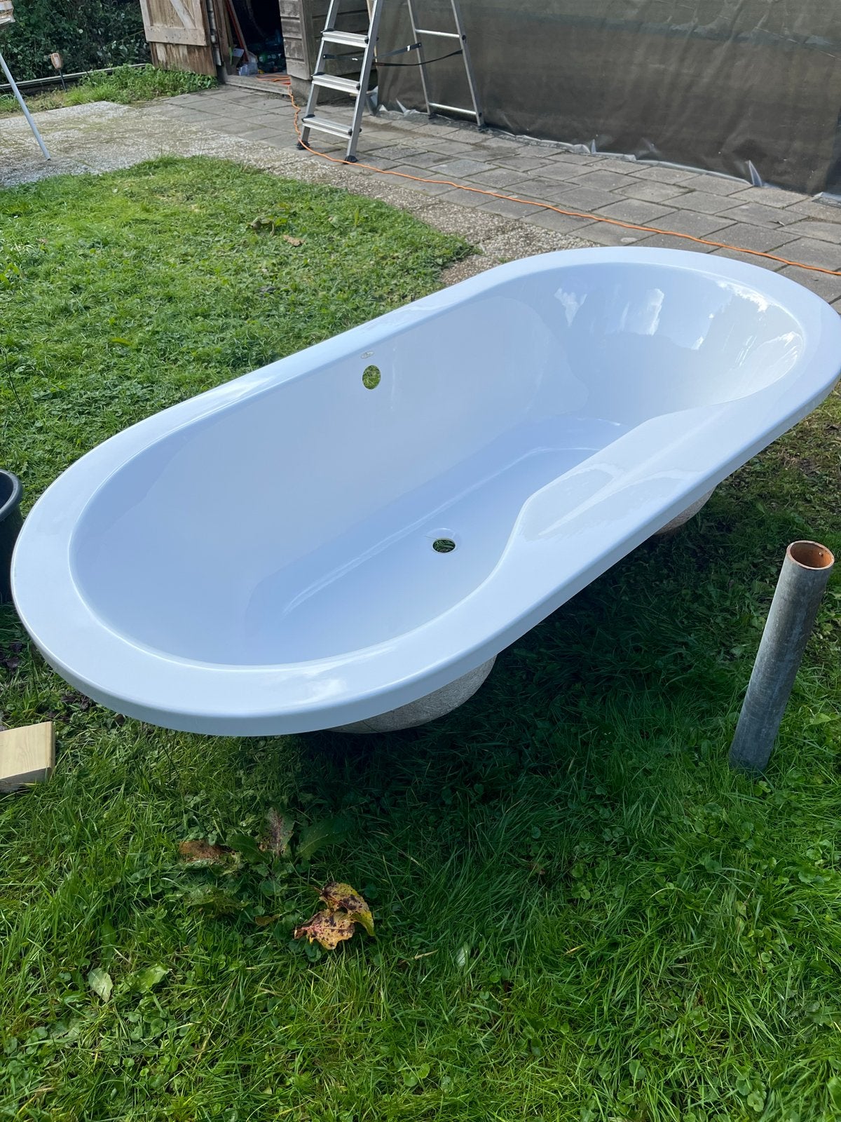 Nieuw Plieger Duobad Kunststof 180x90 cm, Ophalen, Nieuw, Met bad