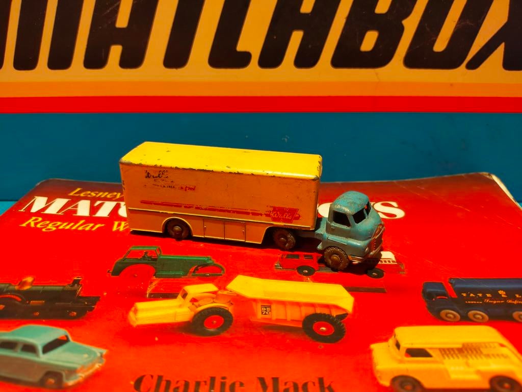 Lesney Matchbox Major Pack M-2A met metalen wielen, Hobby en Vrije tijd, Ophalen of Verzenden, Gebruikt, Bus of Vrachtwagen, Lesney